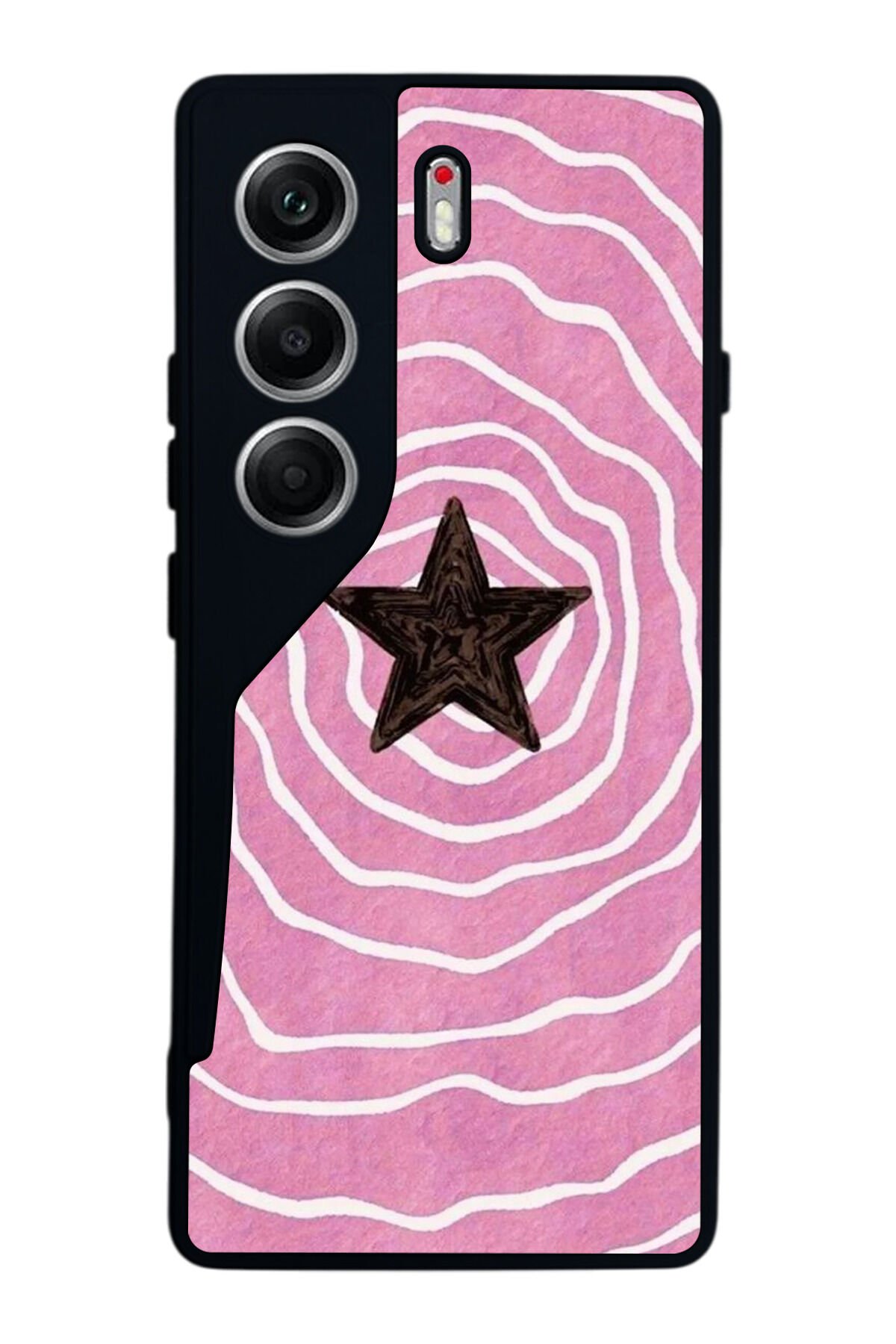 Tecno Camon 40 Uyumlu Retro Yildizlar Tasarımlı Glossy Premium Kılıf