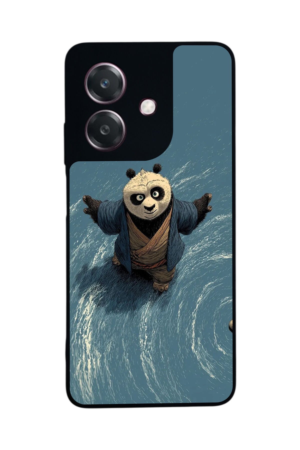 Oppo A3 5G Uyumlu Kung Fu Panda Tasarımlı Glossy Premium Kılıf