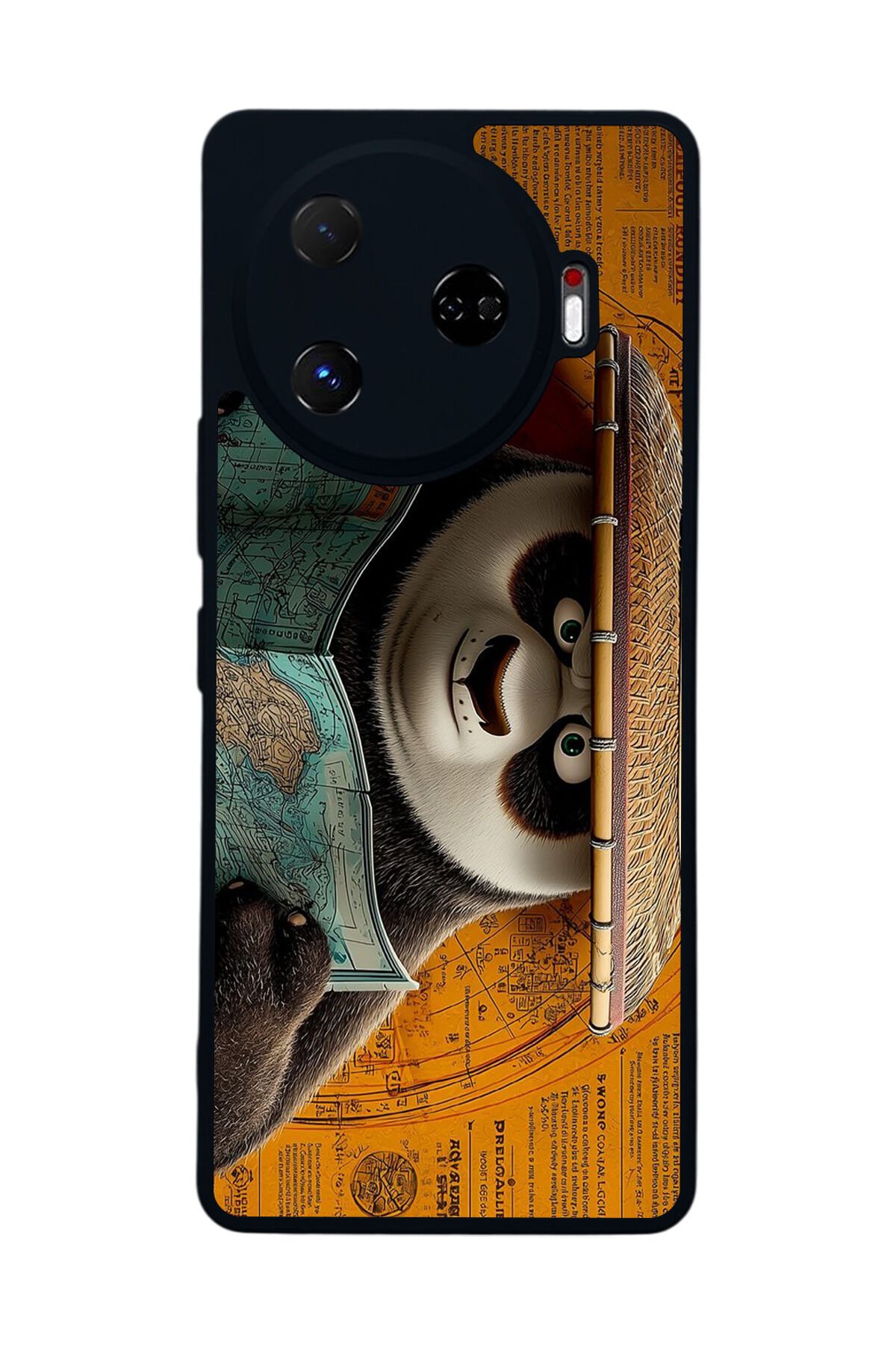 Tecno Camon 30 Pro Uyumlu Kung Fu Panda Tasarımlı Glossy Premium Kılıf