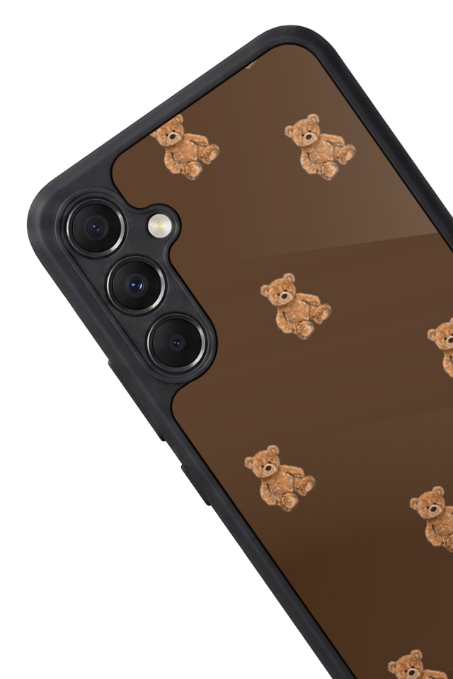 Samsung Galaxy M34 Uyumlu Ayı Tasarımlı Glossy Premium Kılıf