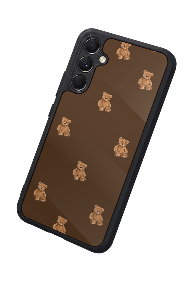 Samsung Galaxy M34 Uyumlu Ayı Tasarımlı Glossy Premium Kılıf