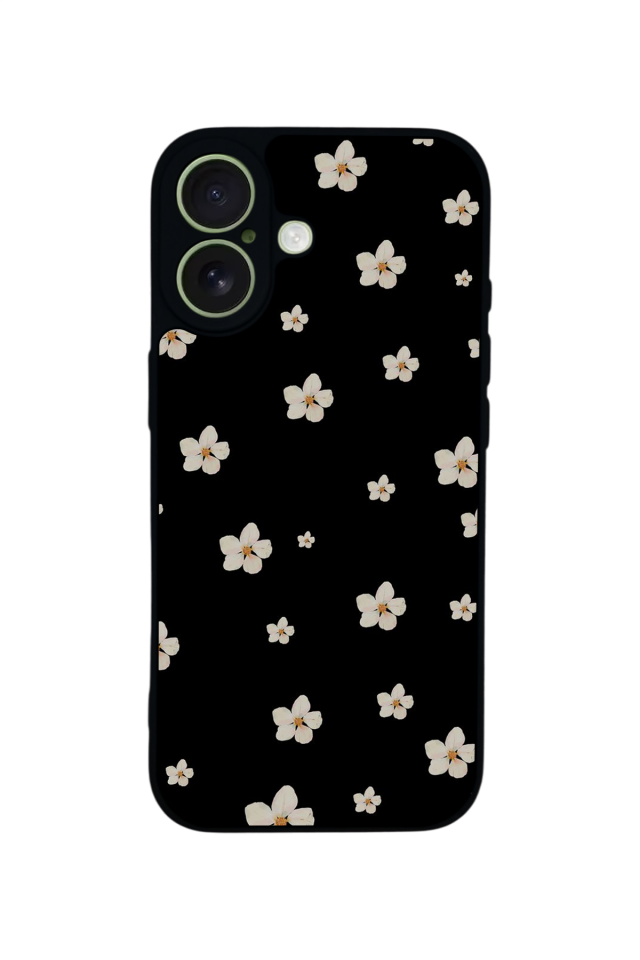 iPhone 17 Uyumlu Cicek Tasarımlı Glossy Premium Kılıf