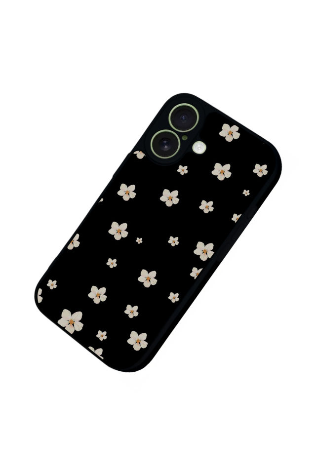 iPhone 17 Uyumlu Cicek Tasarımlı Glossy Premium Kılıf