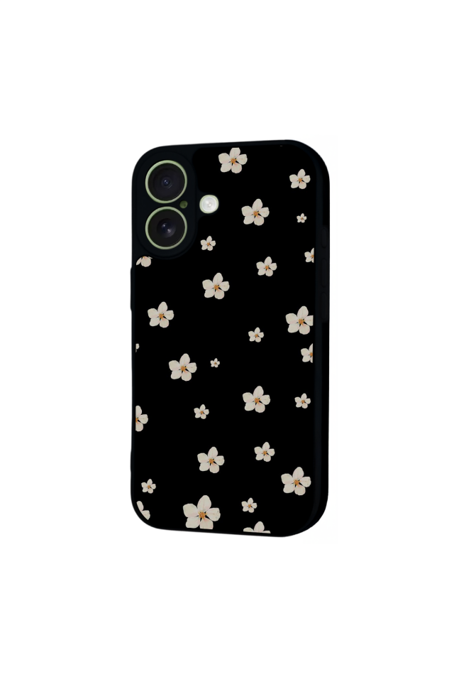 iPhone 17 Uyumlu Cicek Tasarımlı Glossy Premium Kılıf