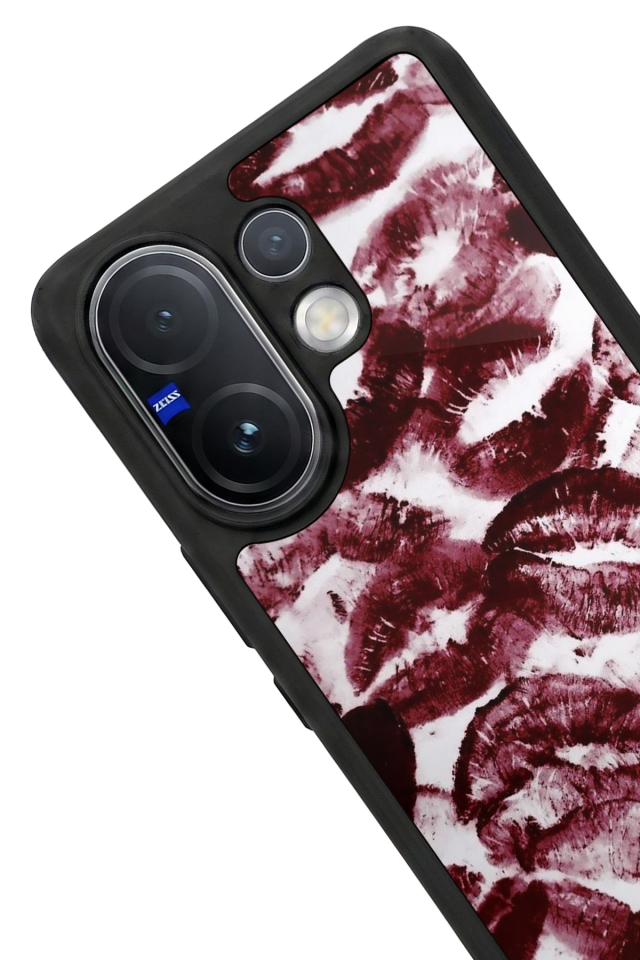 Vivo V60 Uyumlu Dudak Tasarımlı Glossy Premium Kılıf