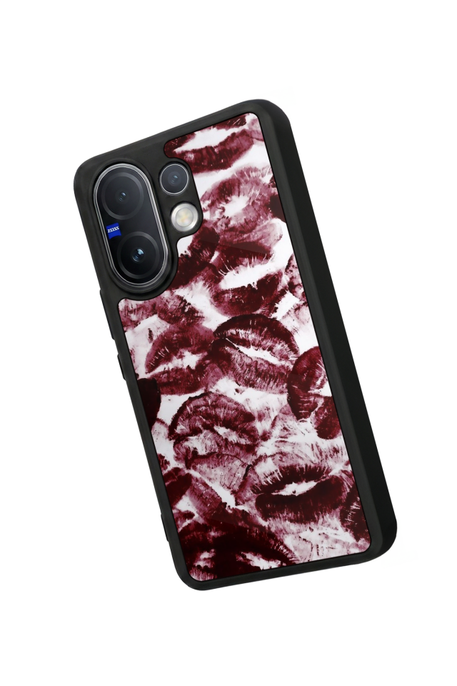 Vivo V60 Uyumlu Dudak Tasarımlı Glossy Premium Kılıf