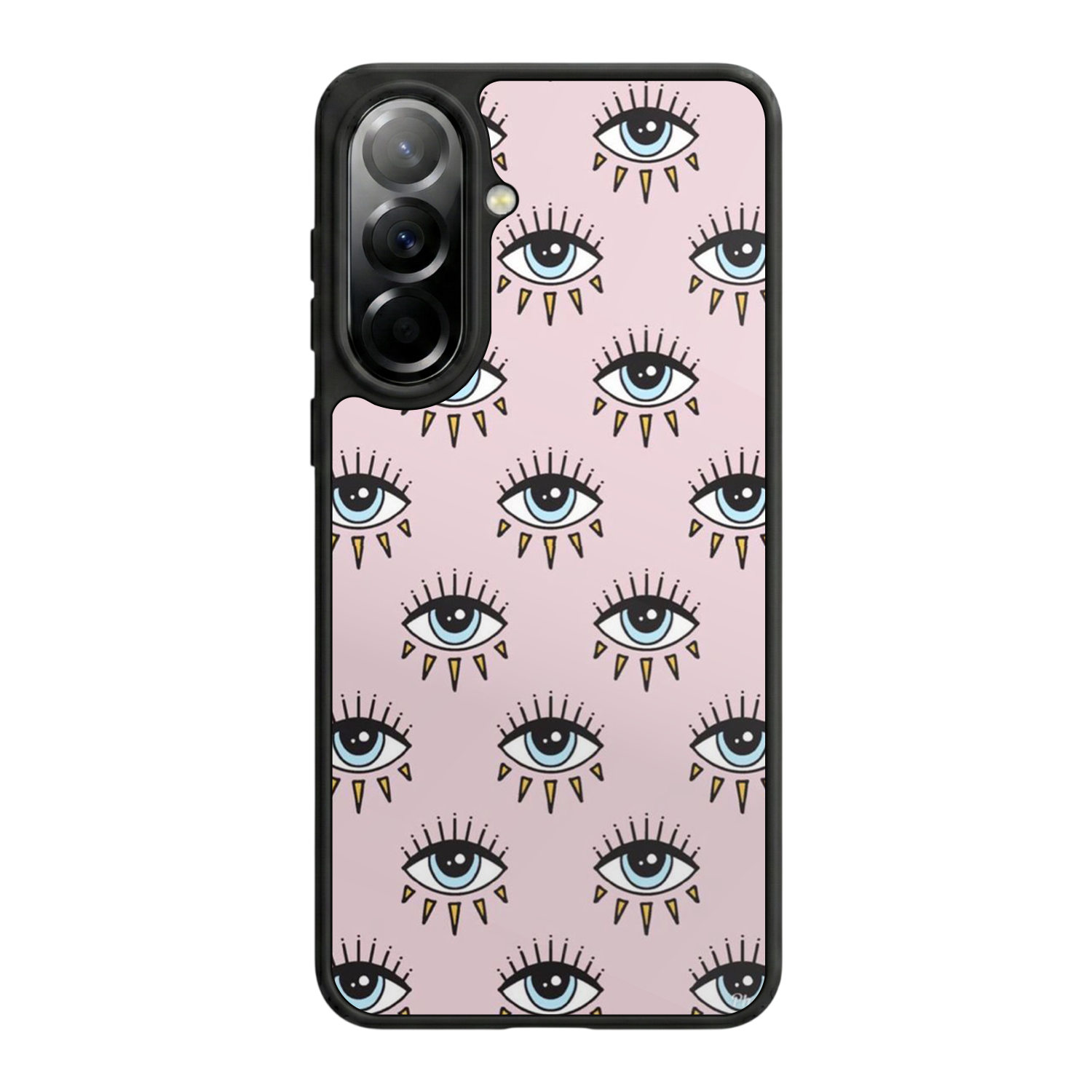 Samsung Galaxy A37 Uyumlu Göz Tasarımlı Glossy Premium Kılıf