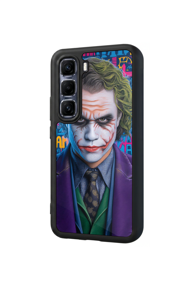 Infinix Hot 60 Pro Plus Uyumlu Joker Tasarımlı Glossy Premium Kılıf