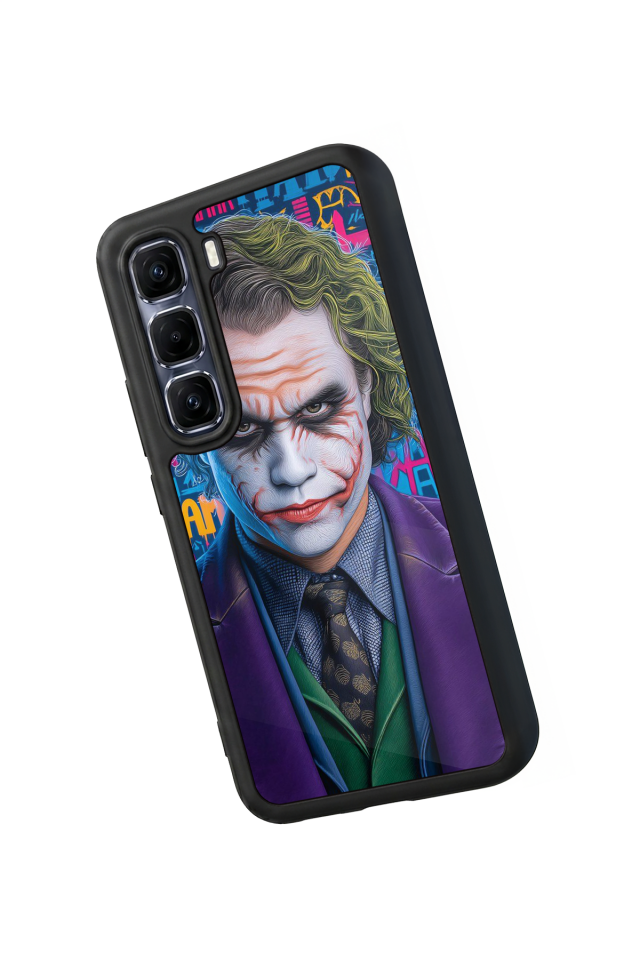 Infinix Hot 60 Pro Plus Uyumlu Joker Tasarımlı Glossy Premium Kılıf