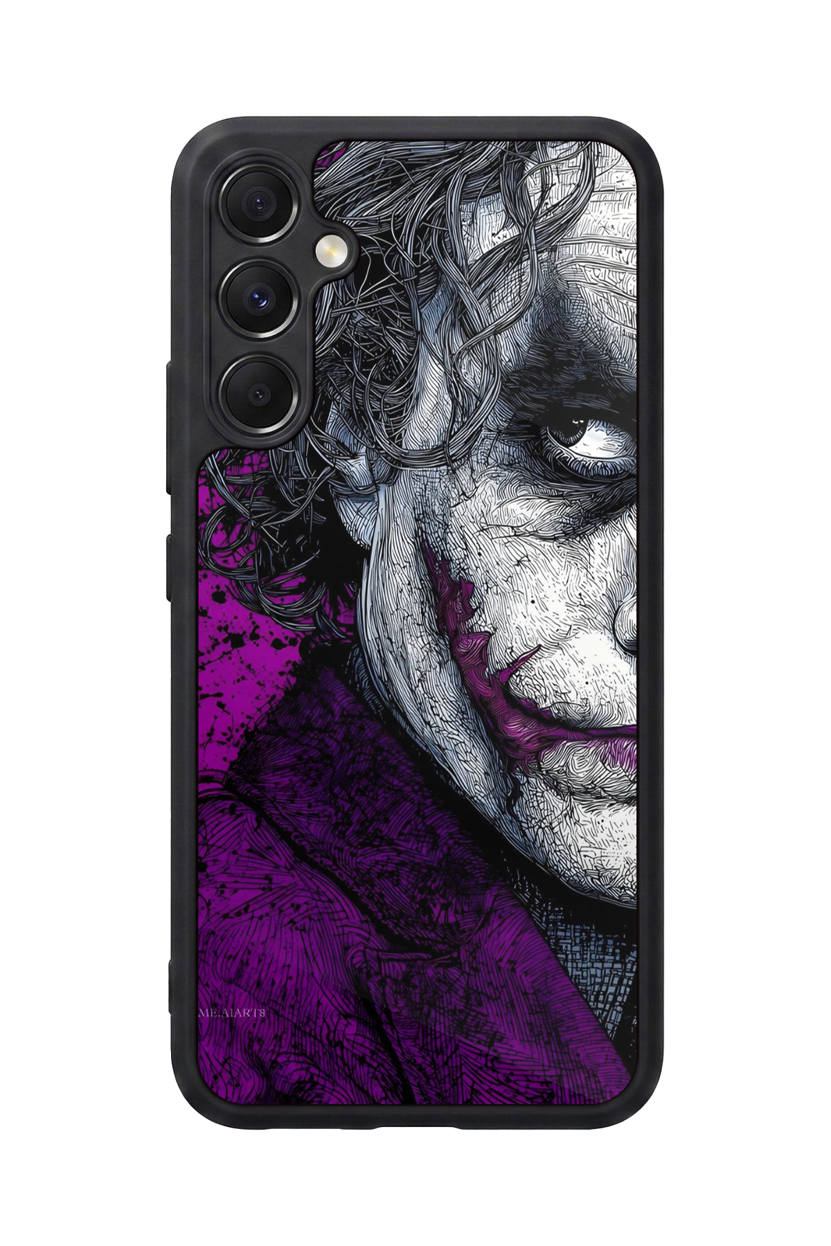 Samsung Galaxy A34 Uyumlu Joker Tasarımlı Glossy Premium Kılıf
