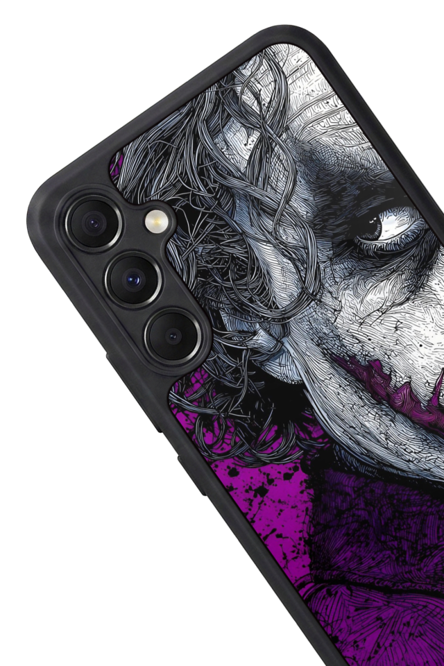 Samsung Galaxy A34 Uyumlu Joker Tasarımlı Glossy Premium Kılıf
