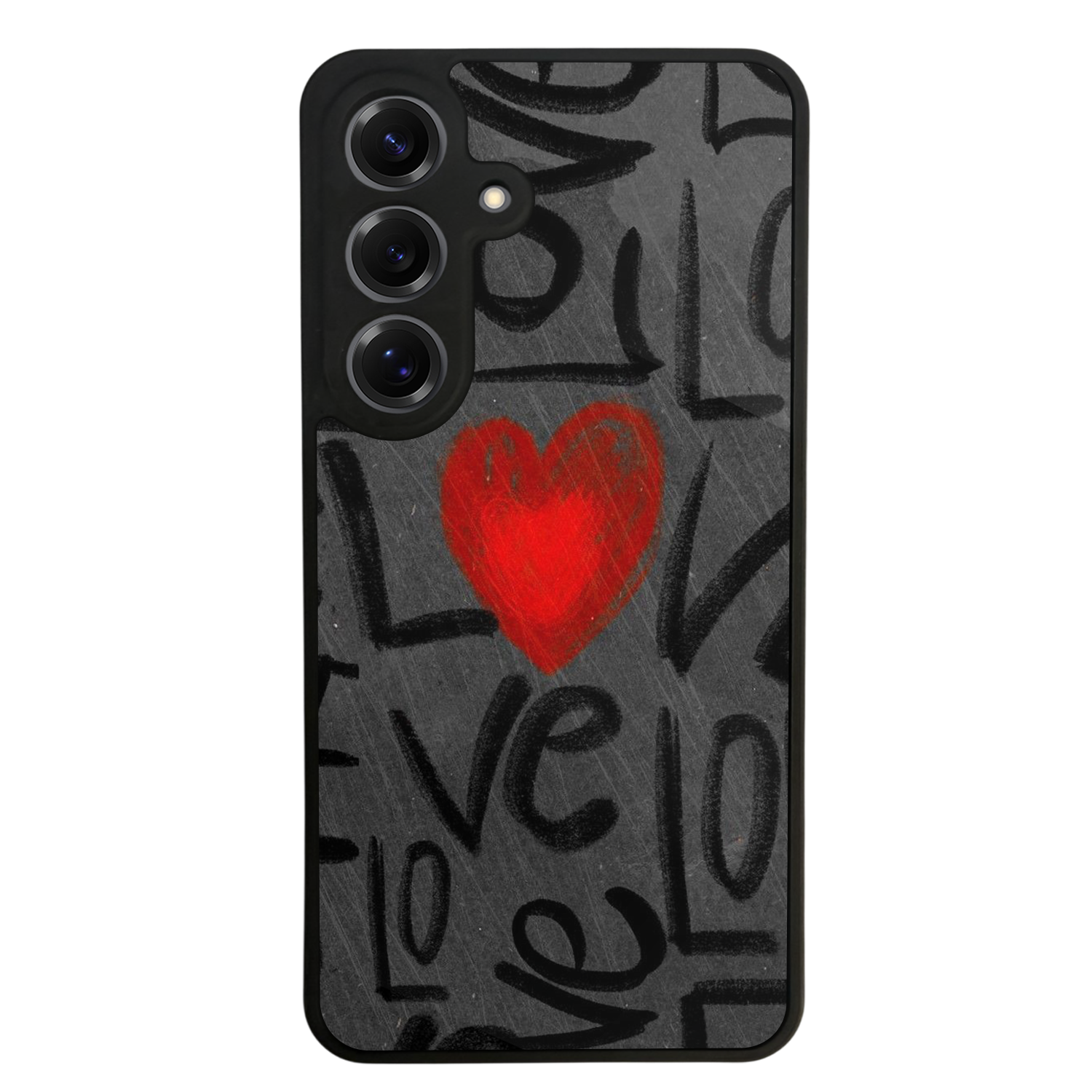 Samsung Galaxy S25 Uyumlu Love Tasarımlı Glossy Premium Kılıf