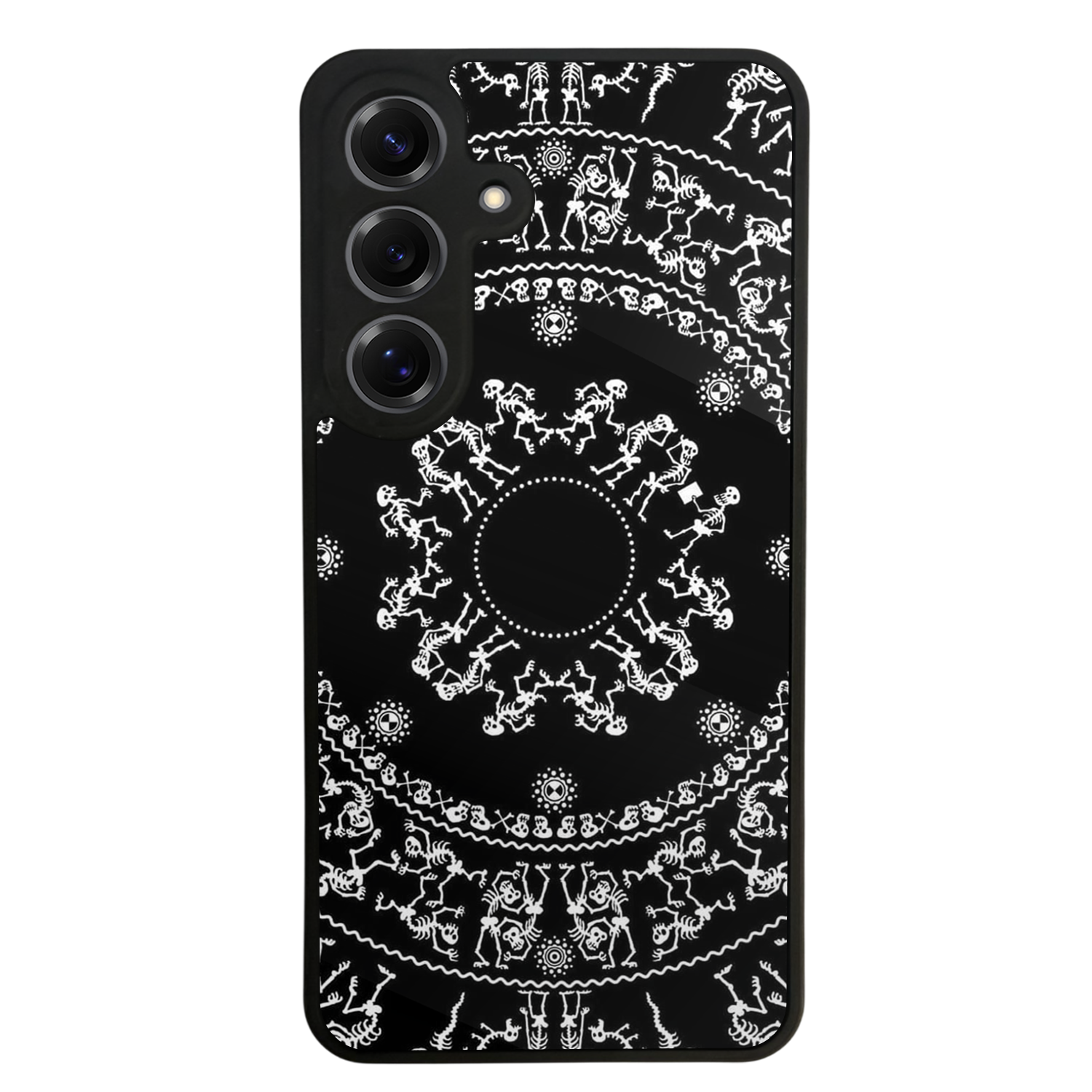 Samsung Galaxy S25 Uyumlu Mandala Tasarımlı Glossy Premium Kılıf