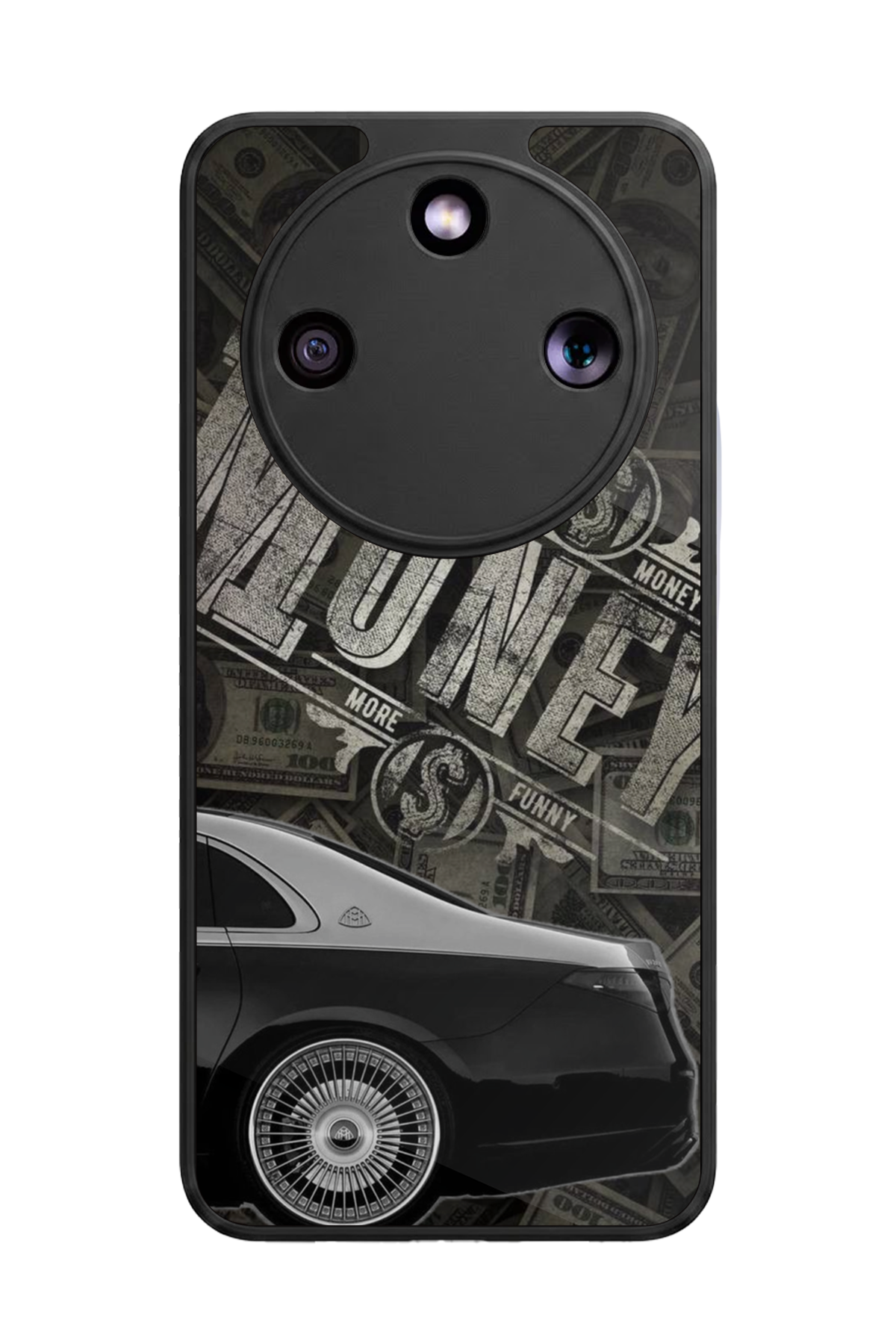 Honor Magic 8 Lite Uyumlu Money Para Tasarımlı Glossy Premium Kılıf