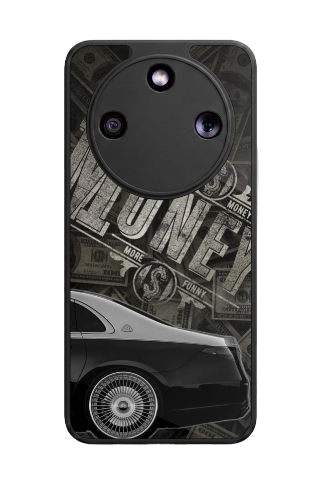 Honor Magic 8 Lite Uyumlu Money Para Tasarımlı Glossy Premium Kılıf