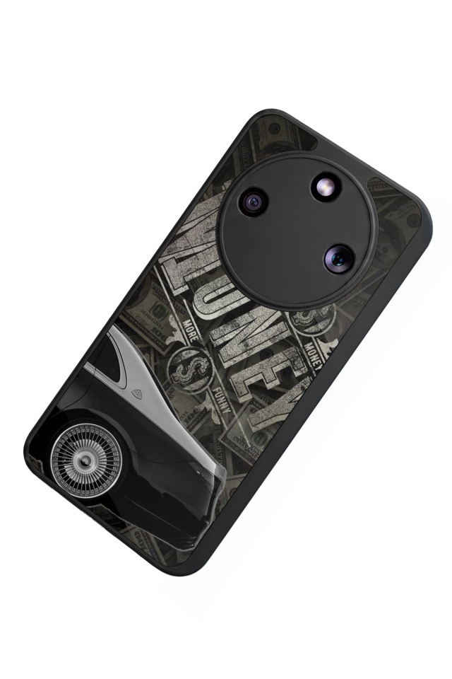 Honor Magic 8 Lite Uyumlu Money Para Tasarımlı Glossy Premium Kılıf