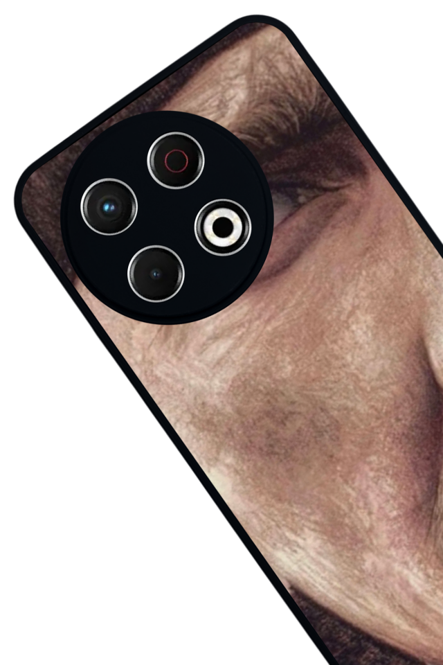 Tecno Spark 30 Pro Uyumlu Mustafa Kemal Ataturk Tasarımlı Glossy Premium Kılıf