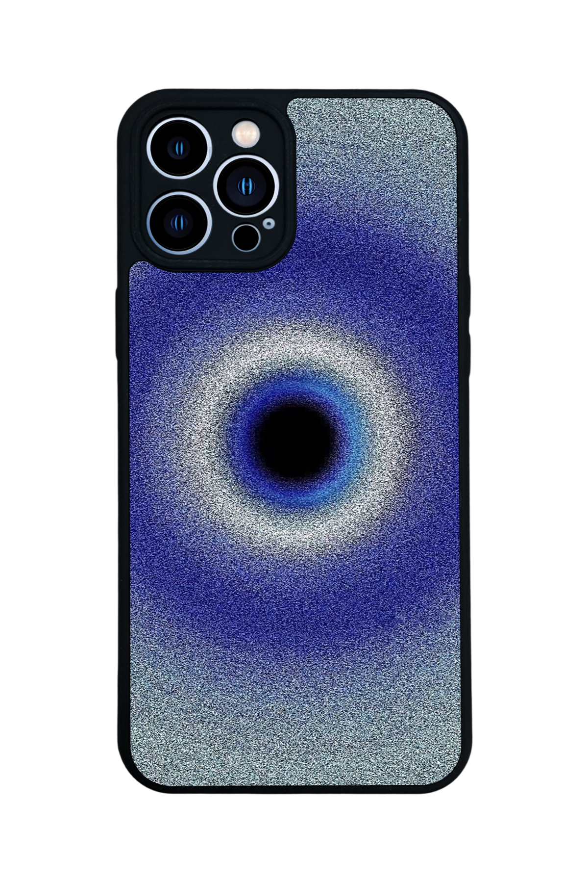 iPhone 12 Pro Max Uyumlu Nazar Tasarımlı Glossy Premium Kılıf