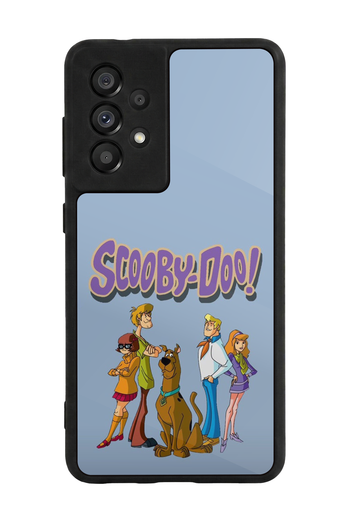Samsung Galaxy A73 Uyumlu Scooby Doo Tasarımlı Glossy Premium Kılıf