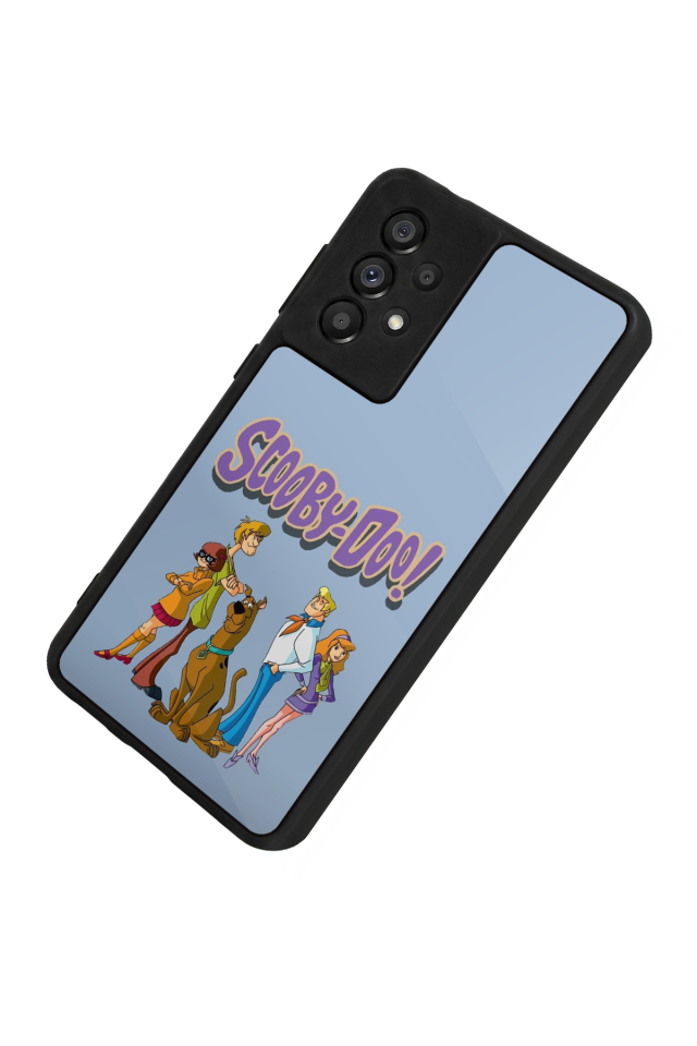 Samsung Galaxy A73 Uyumlu Scooby Doo Tasarımlı Glossy Premium Kılıf