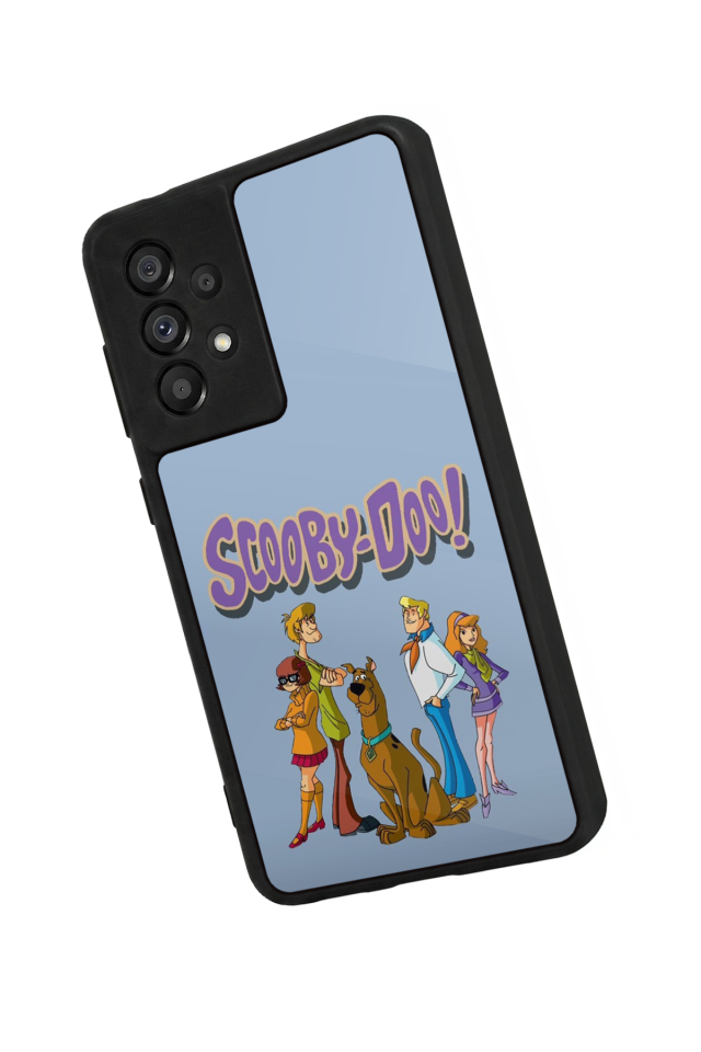 Samsung Galaxy A73 Uyumlu Scooby Doo Tasarımlı Glossy Premium Kılıf