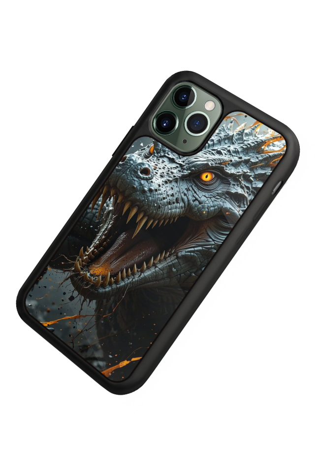 iPhone 11 Pro Max Uyumlu T-ReiPhone 11 Pro Max Tasarımlı Glossy Premium Kılıf