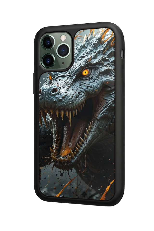 iPhone 11 Pro Max Uyumlu T-ReiPhone 11 Pro Max Tasarımlı Glossy Premium Kılıf