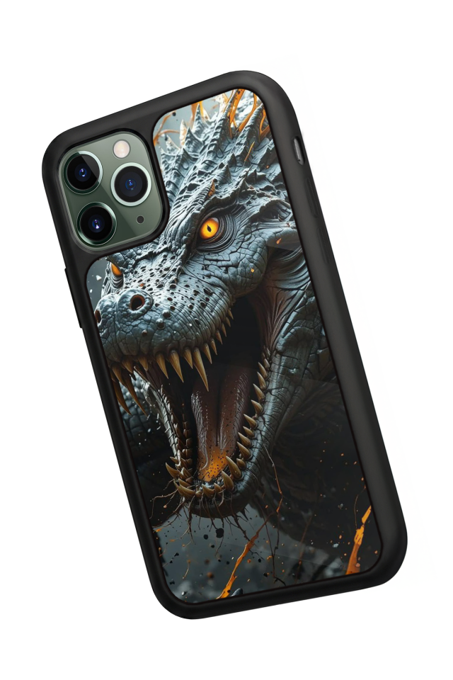 iPhone 11 Pro Max Uyumlu T-ReiPhone 11 Pro Max Tasarımlı Glossy Premium Kılıf