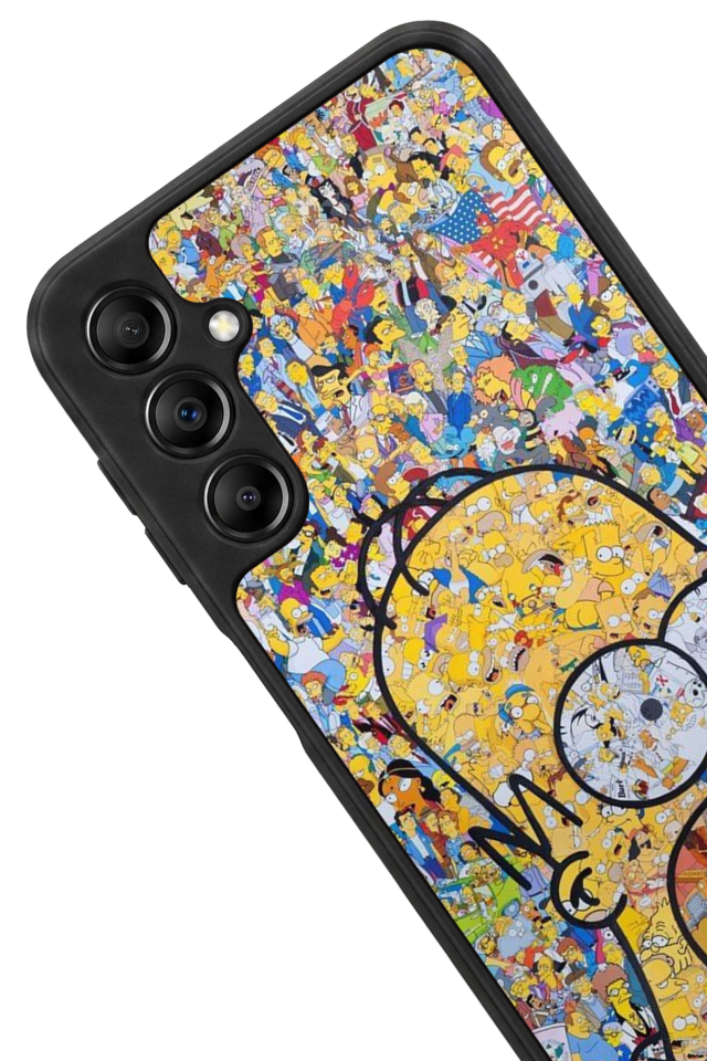 Samsung Galaxy A14 Uyumlu The Simpsons Tasarımlı Glossy Premium Kılıf