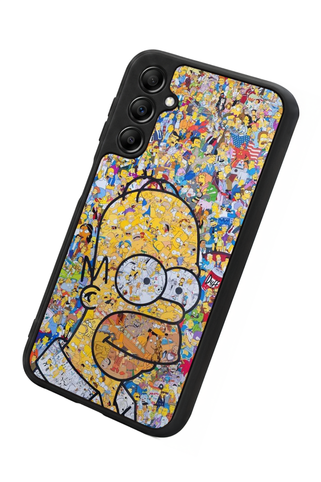 Samsung Galaxy A14 Uyumlu The Simpsons Tasarımlı Glossy Premium Kılıf