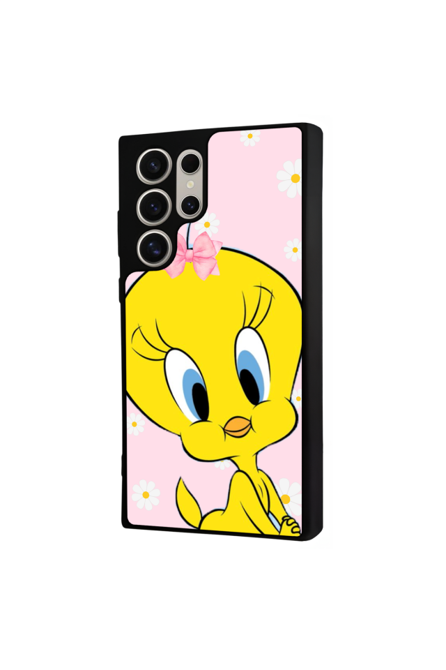 Samsung Galaxy S24 Ultra Uyumlu Tweety Tasarımlı Glossy Premium Kılıf