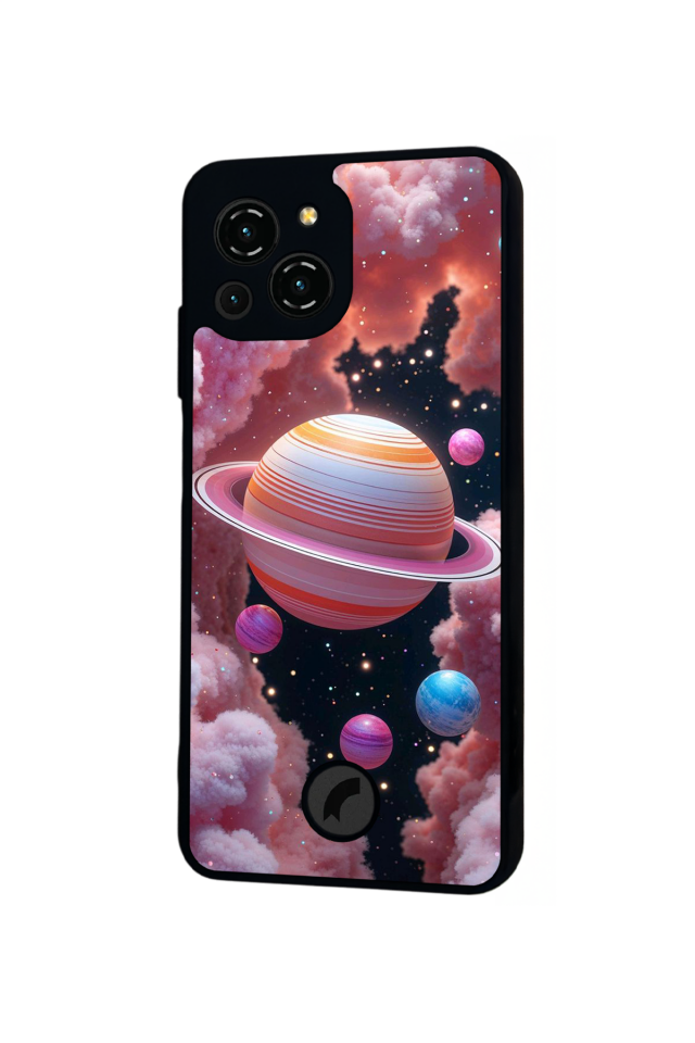 Reeder S23 Pro Max Uyumlu Uzay Tasarımlı Glossy Premium Kılıf