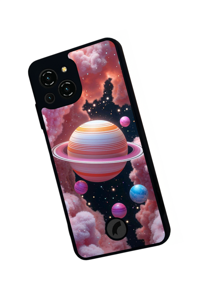 Reeder S23 Pro Max Uyumlu Uzay Tasarımlı Glossy Premium Kılıf