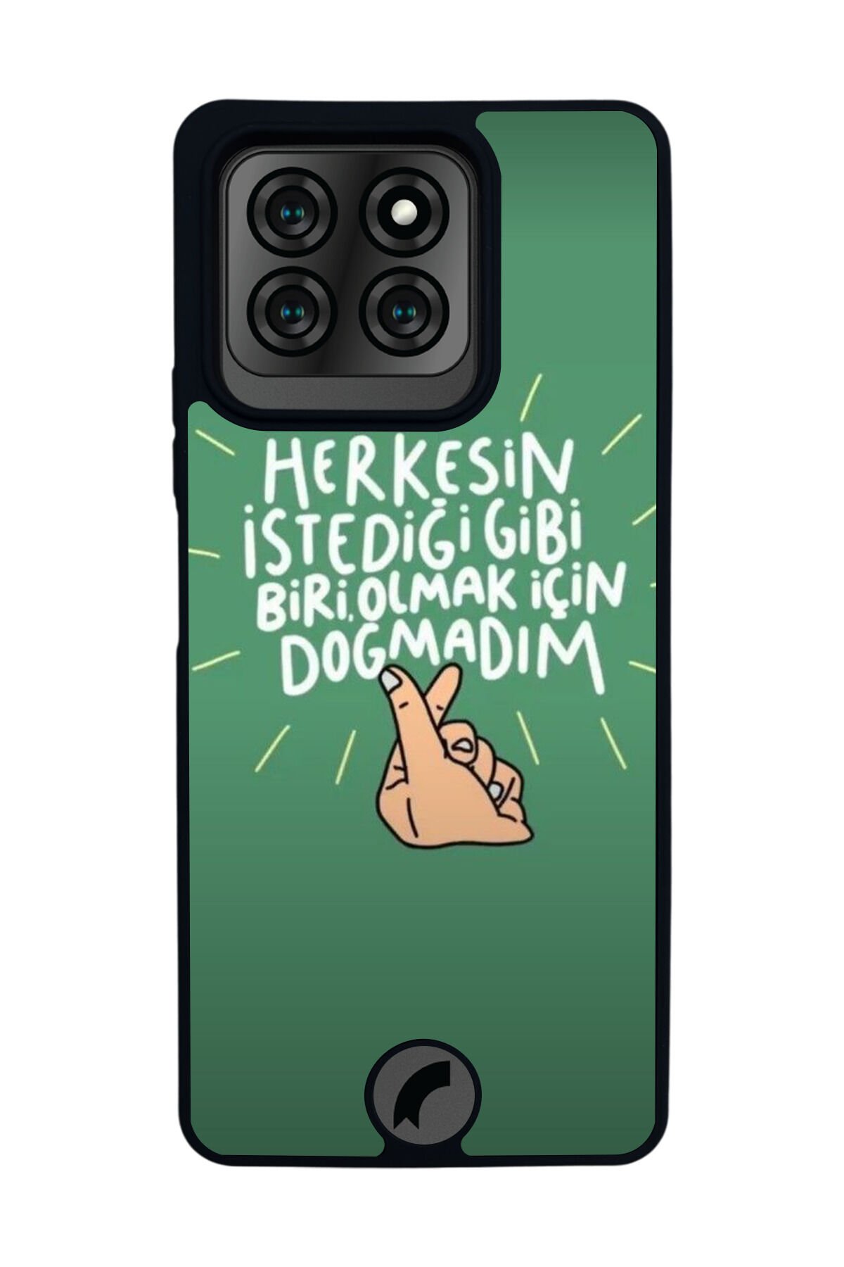 Reeder S71 Uyumlu Mat Siyah Kılıf – Yumuşak Silikon, Koruyucu, Şok Emici Kapak