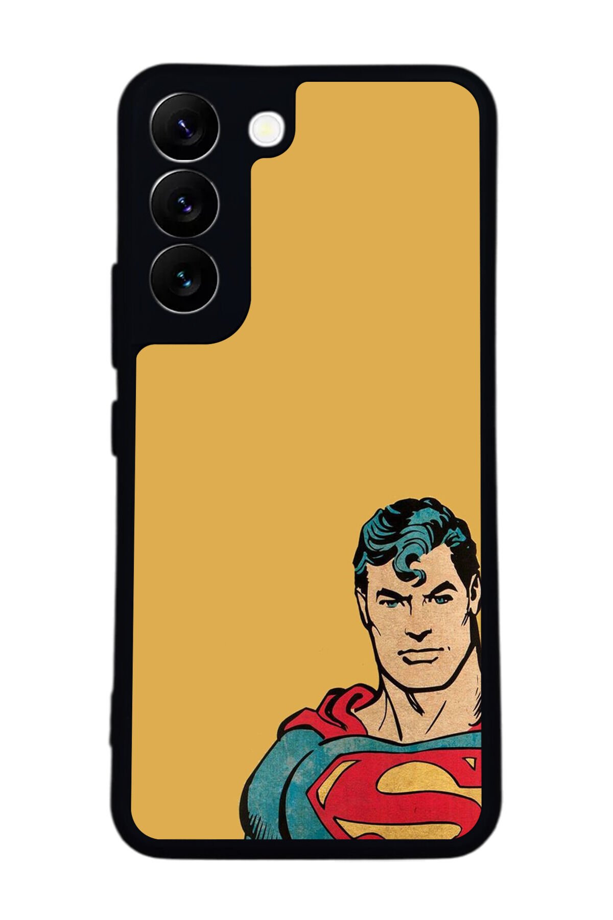 Samsung Galaxy S22 Uyumlu Superman Tasarımlı Glossy Premium Kılıf