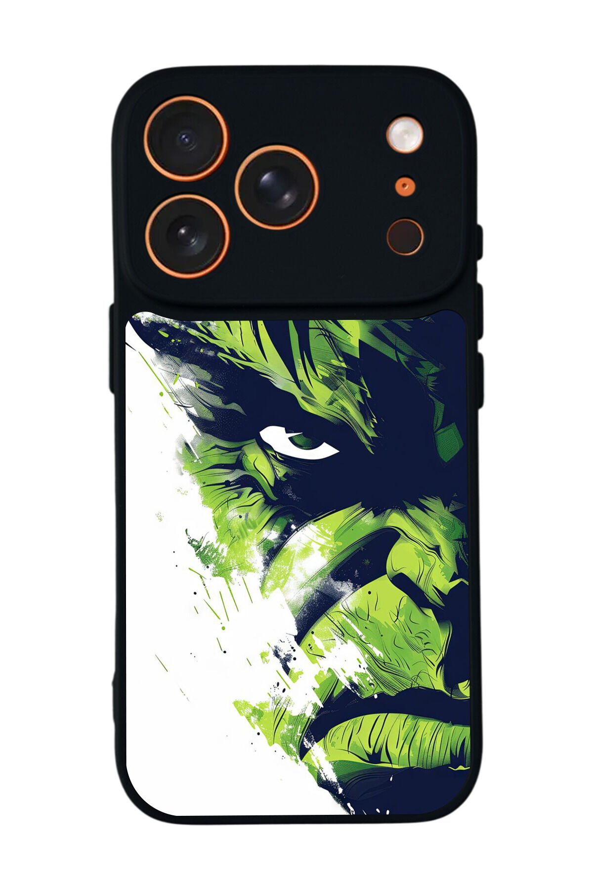 iPhone 17 Pro Max Uyumlu Hulk Tasarımlı Glossy Premium Kılıf