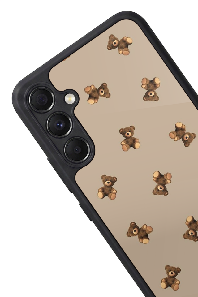 Samsung Galaxy M34 Uyumlu Ayı Tasarımlı Glossy Premium Kılıf