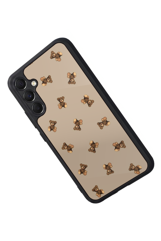 Samsung Galaxy M34 Uyumlu Ayı Tasarımlı Glossy Premium Kılıf