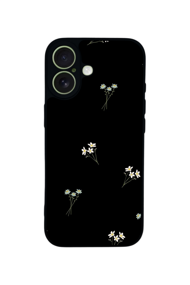 iPhone 17 Uyumlu Cicek Tasarımlı Glossy Premium Kılıf