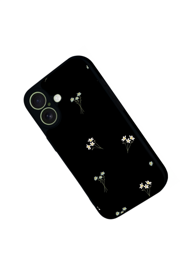 iPhone 17 Uyumlu Cicek Tasarımlı Glossy Premium Kılıf