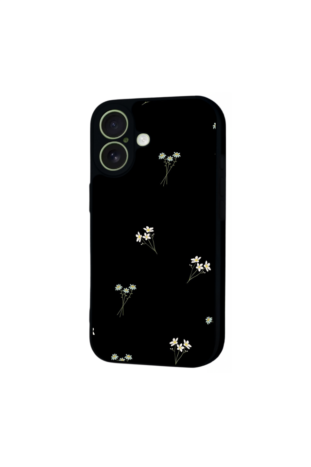 iPhone 17 Uyumlu Cicek Tasarımlı Glossy Premium Kılıf