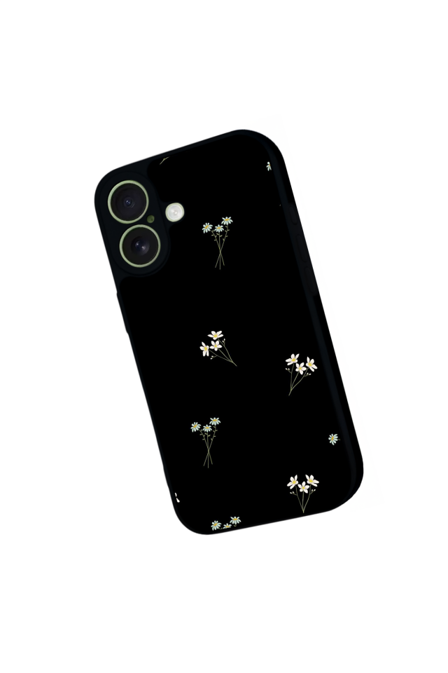 iPhone 17 Uyumlu Cicek Tasarımlı Glossy Premium Kılıf