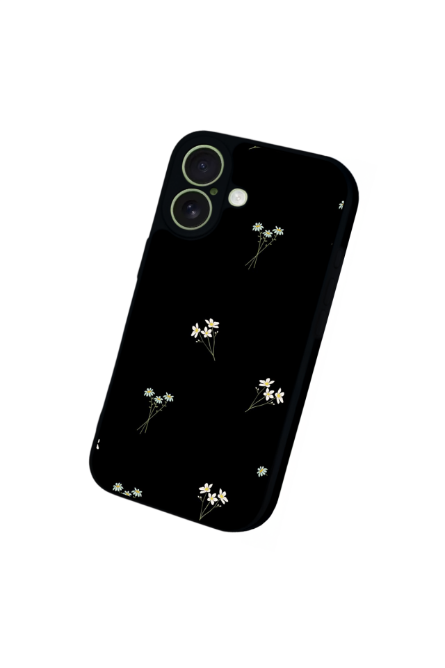 iPhone 17 Uyumlu Cicek Tasarımlı Glossy Premium Kılıf