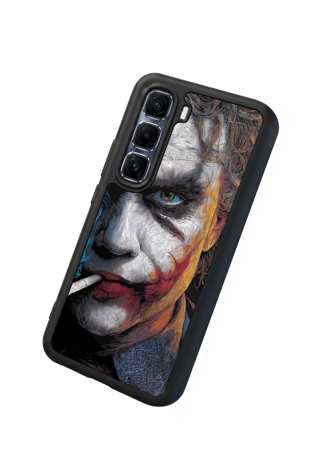 Infinix Hot 60 Pro Plus Uyumlu Joker Tasarımlı Glossy Premium Kılıf