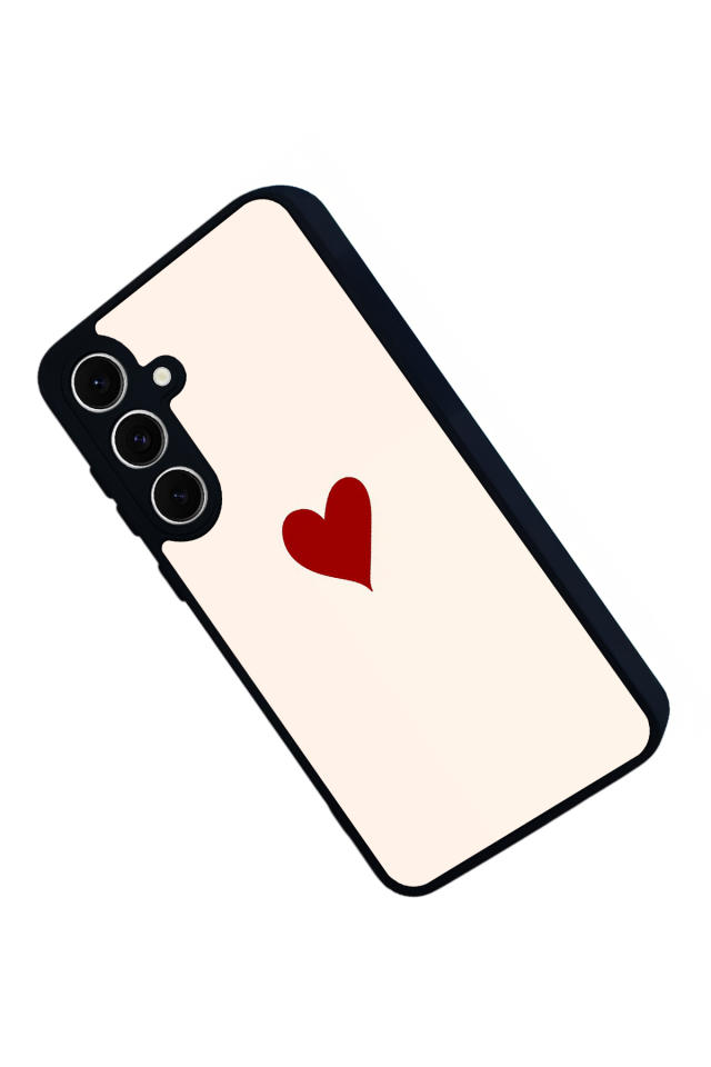 Samsung Galaxy A16 Uyumlu Kalp Love Tasarımlı Glossy Premium Kılıf