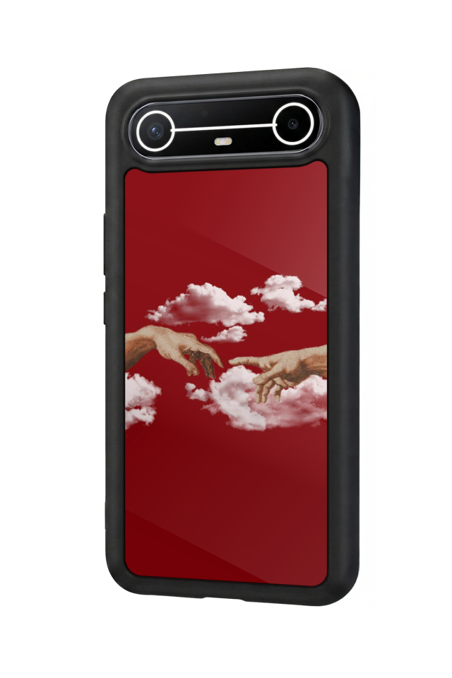 Tecno Spark Slim 5G Uyumlu Kirmizi Tasarımlı Glossy Premium Kılıf