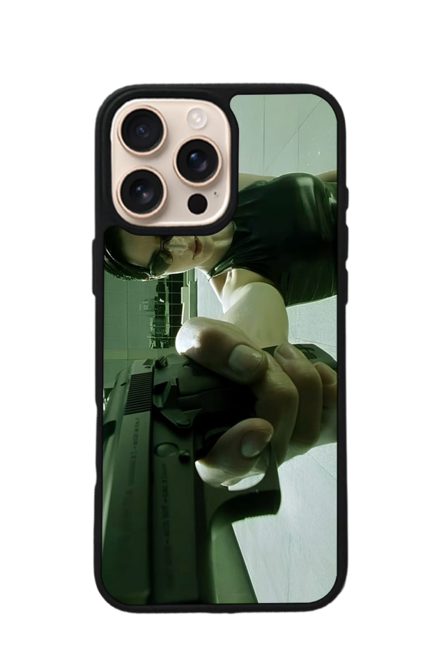 iPhone 14 Pro Uyumlu MatriiPhone 14 Pro Tasarımlı Glossy Premium Kılıf