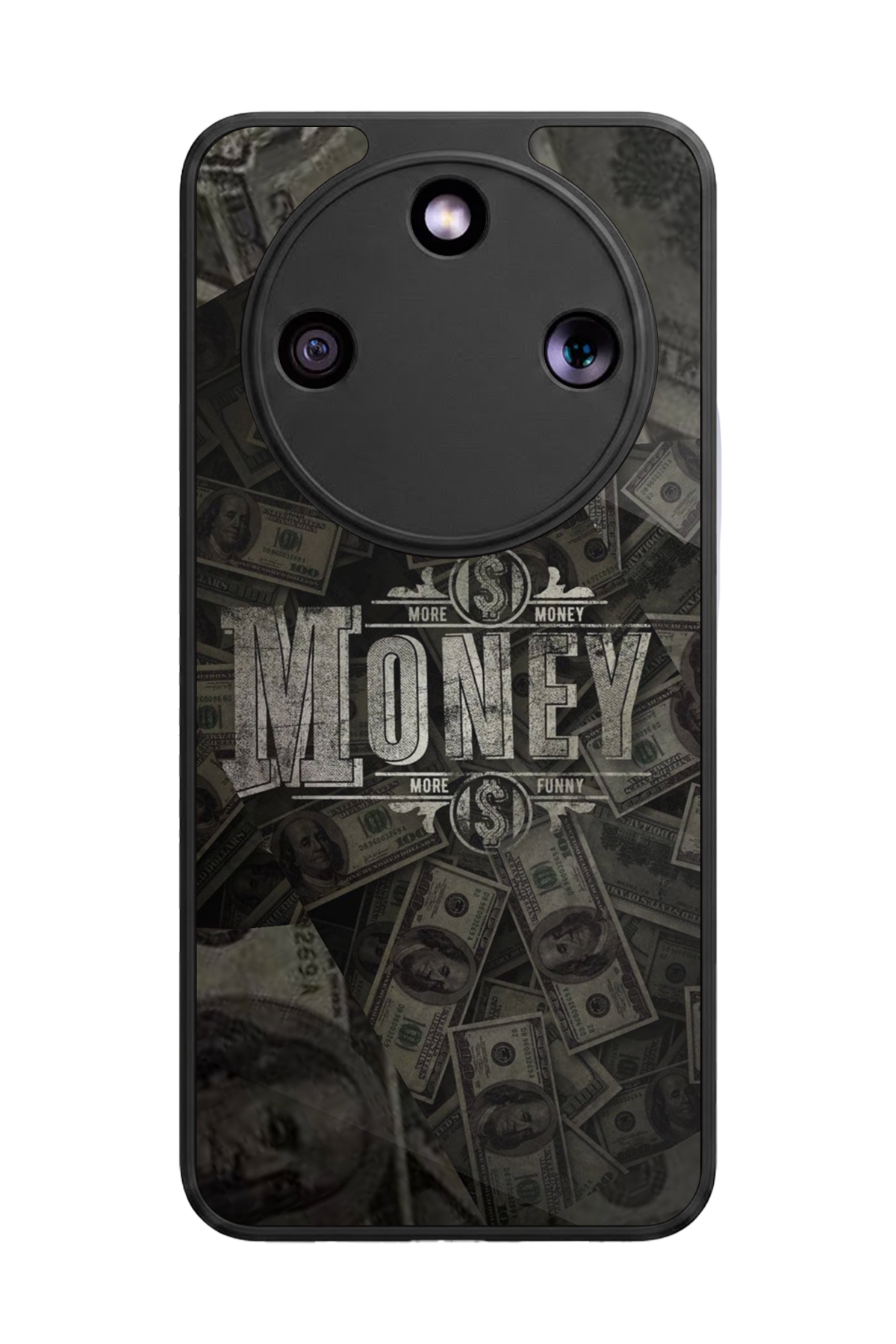 Honor Magic 8 Lite Uyumlu Money Para Tasarımlı Glossy Premium Kılıf