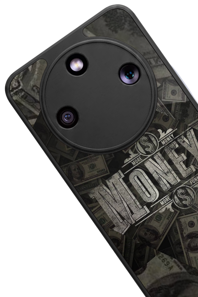 Honor Magic 8 Lite Uyumlu Money Para Tasarımlı Glossy Premium Kılıf