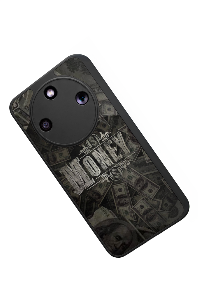 Honor Magic 8 Lite Uyumlu Money Para Tasarımlı Glossy Premium Kılıf